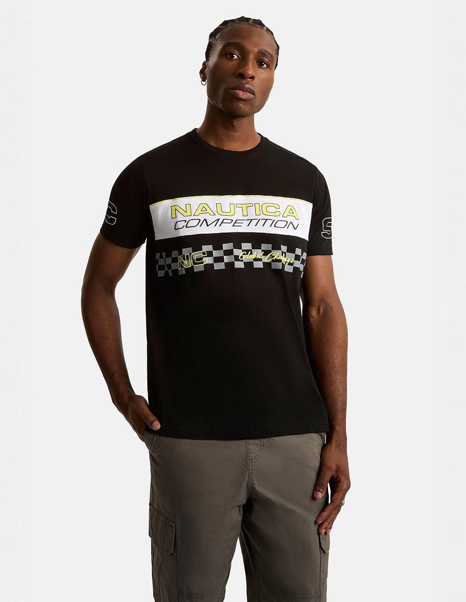 Playera cuello redondo para hombre