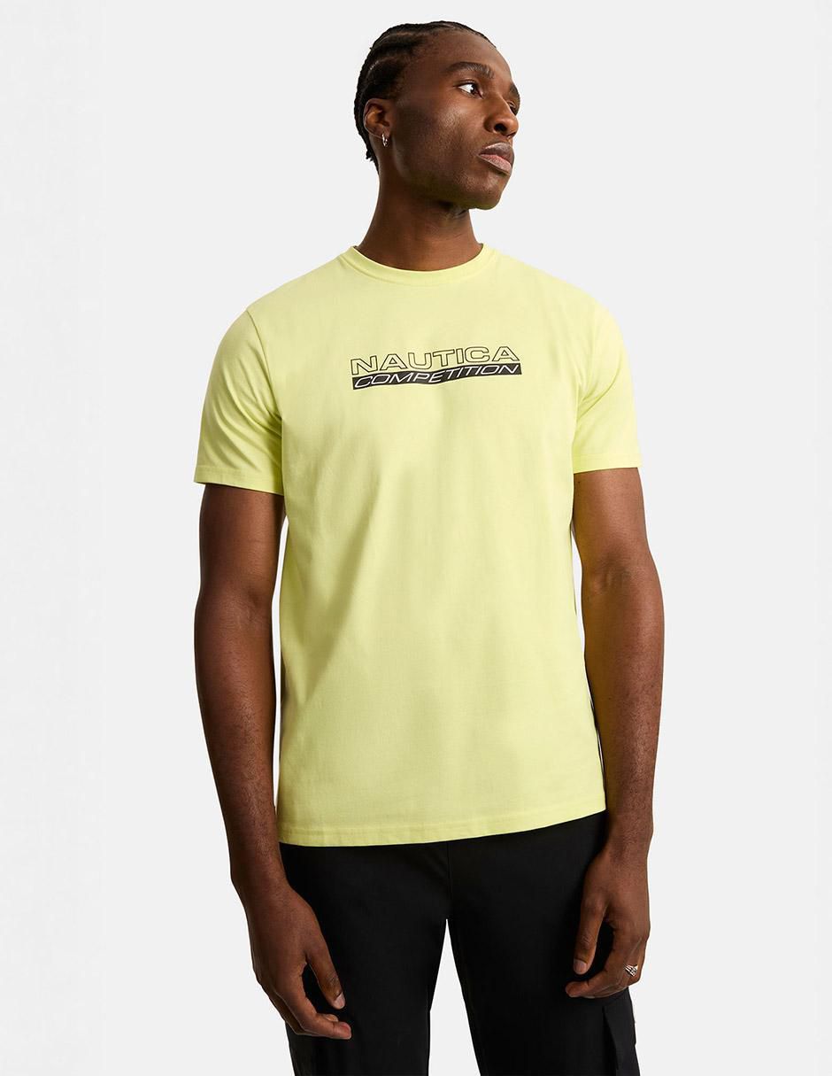 Playera cuello redondo para hombre