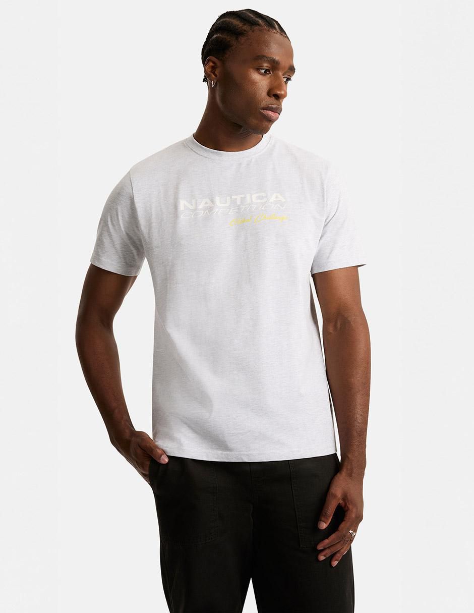 Playera cuello redondo para hombre
