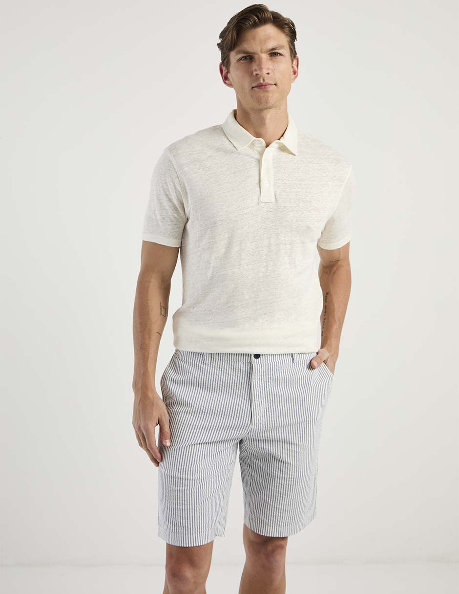 Bermuda de algodón para hombre