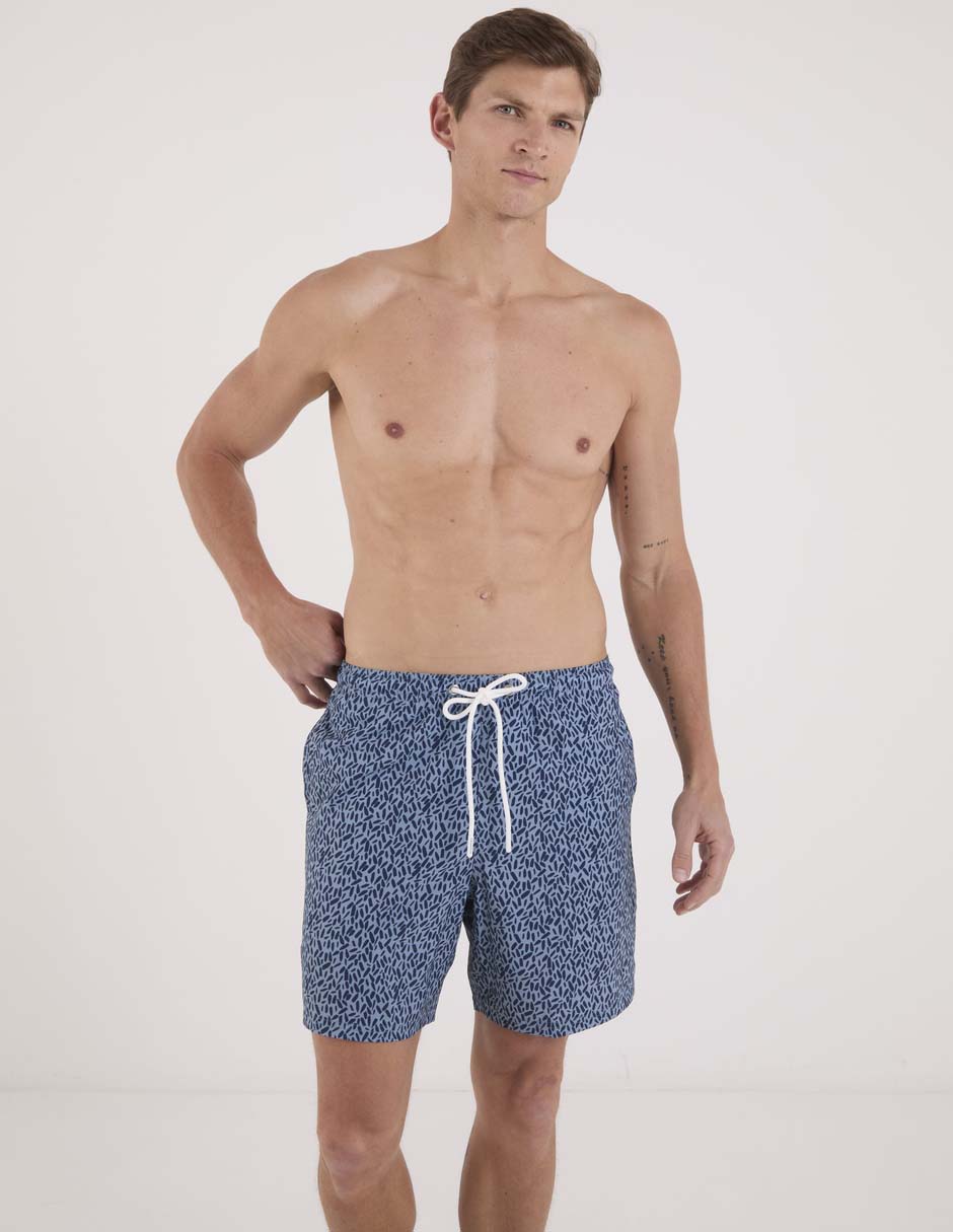 Traje de baño con bolsillos para hombre