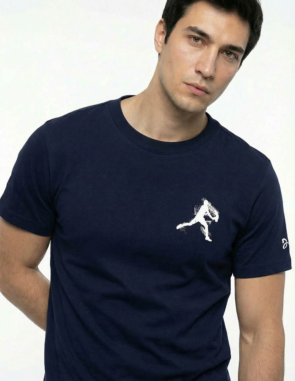 Playera Novak cuello redondo para hombre 4