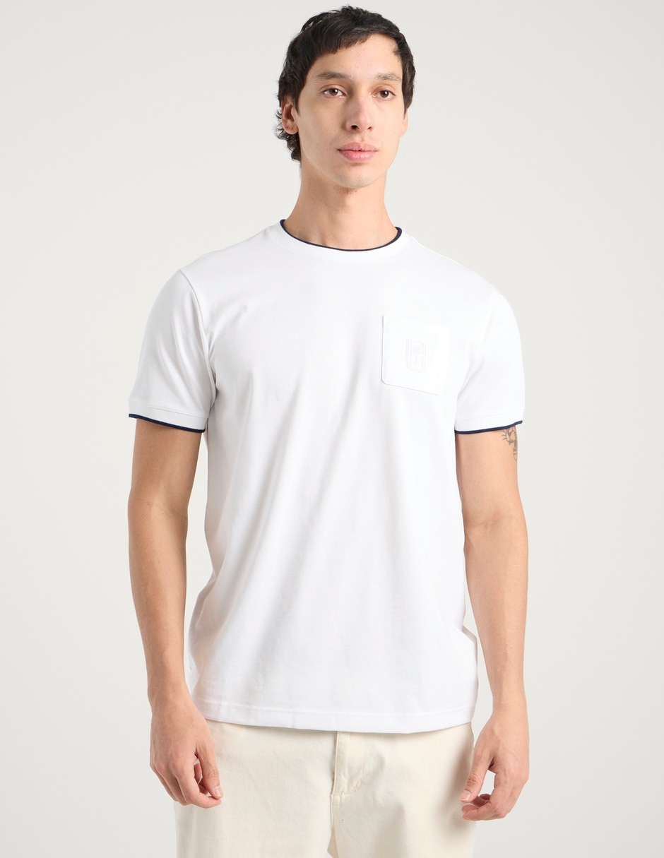 Playera cuello redondo para hombre