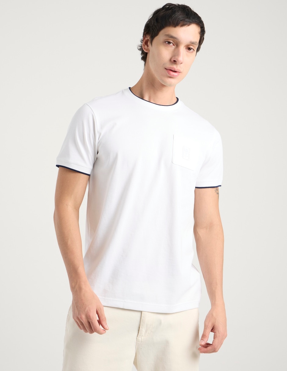 Playera cuello redondo para hombre 2