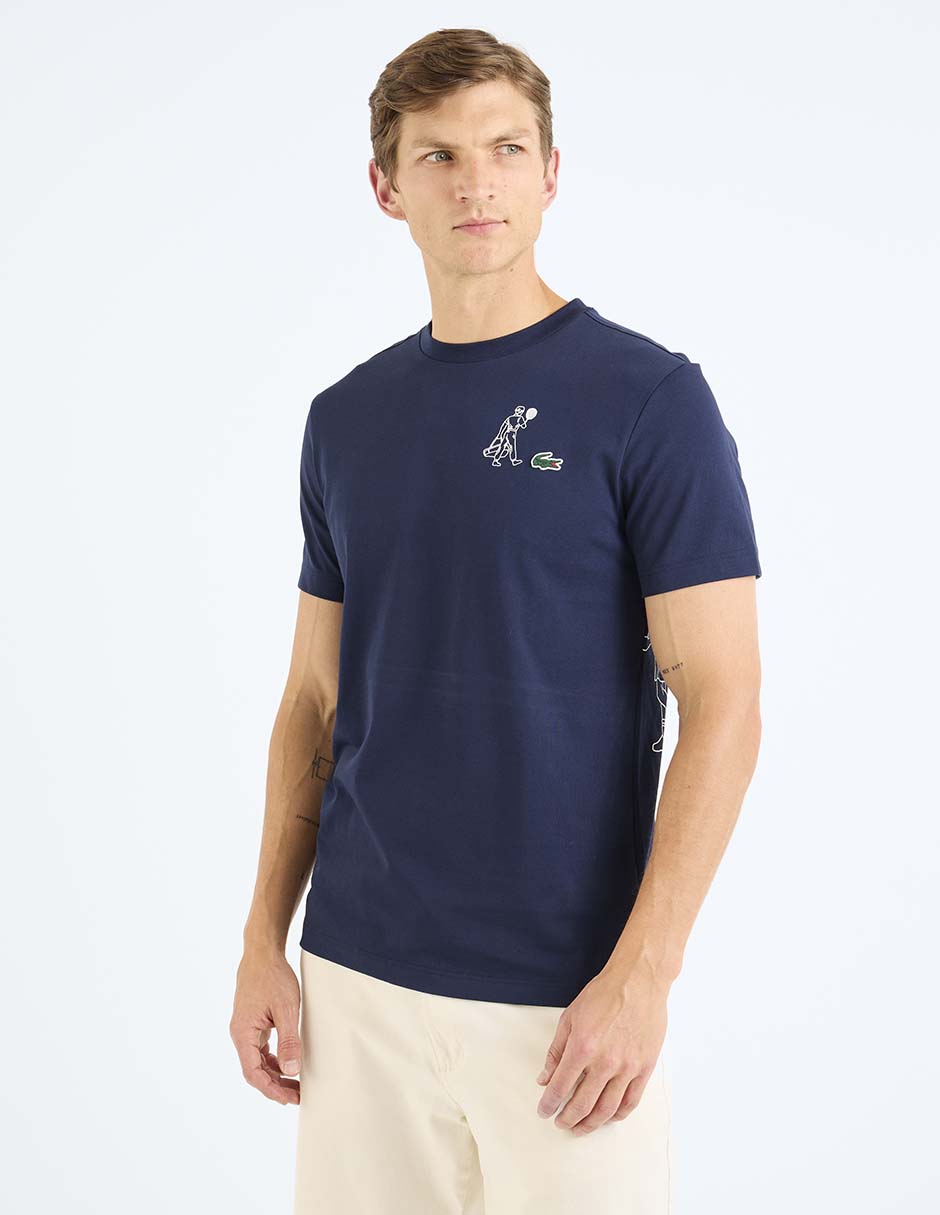 Playera cuello redondo para hombre