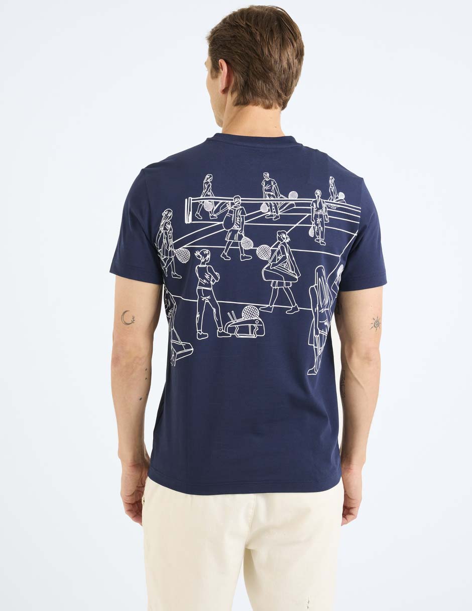 Playera cuello redondo para hombre 6