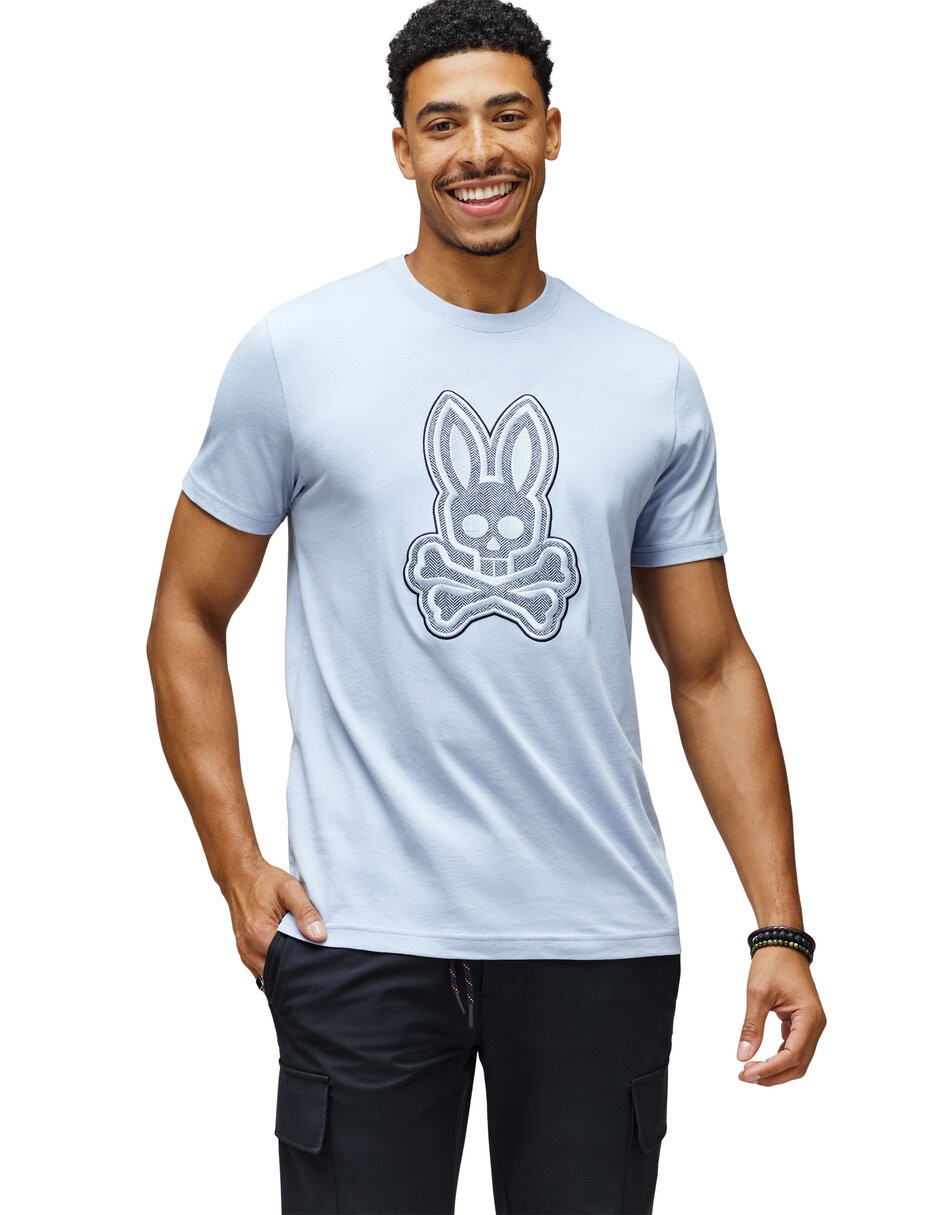 Playera cuello redondo para hombre