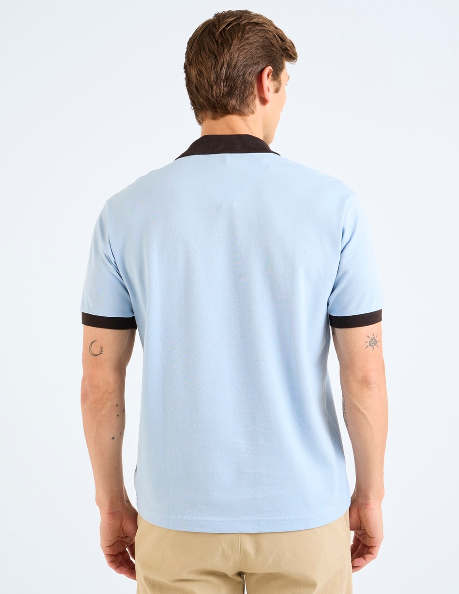 Playera tipo polo para hombre 6