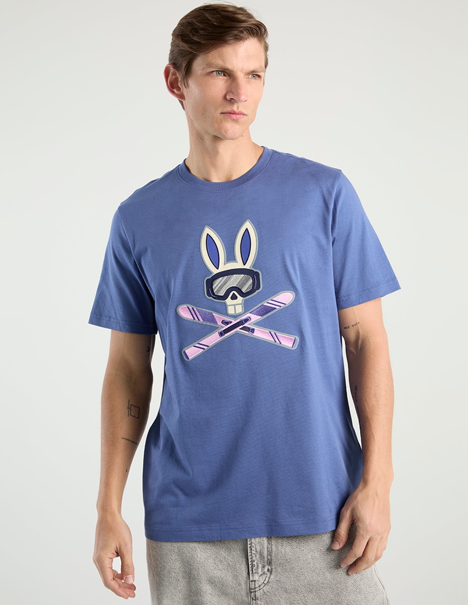 Playera cuello redondo para hombre