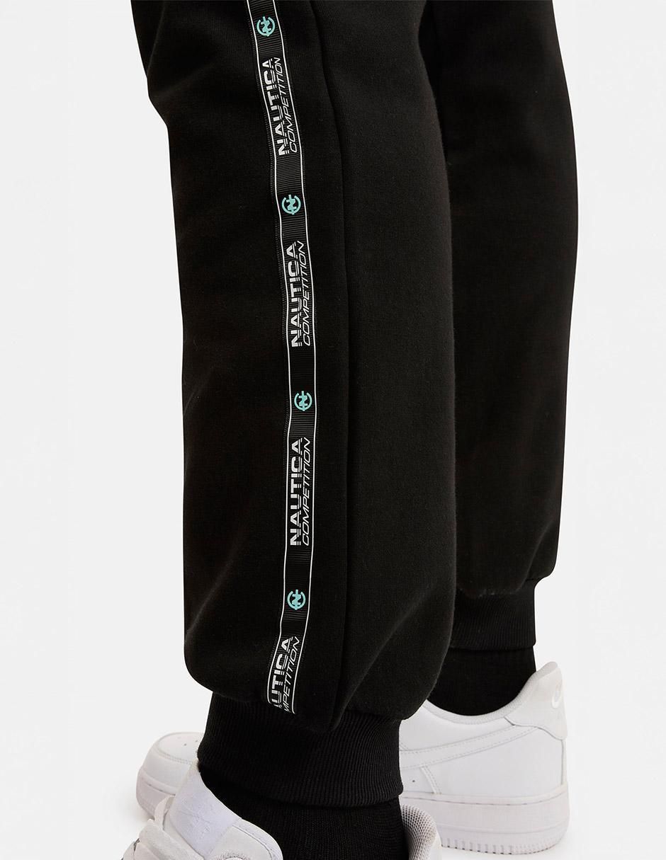 Pants slim con elástico para hombre 4