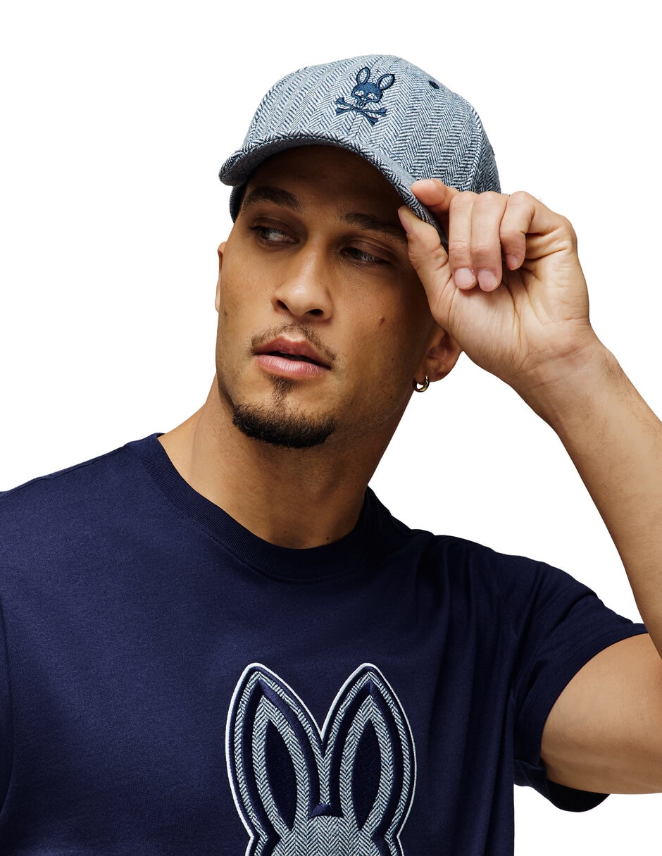 Gorra visera curva correa ajustable casual para hombre 3