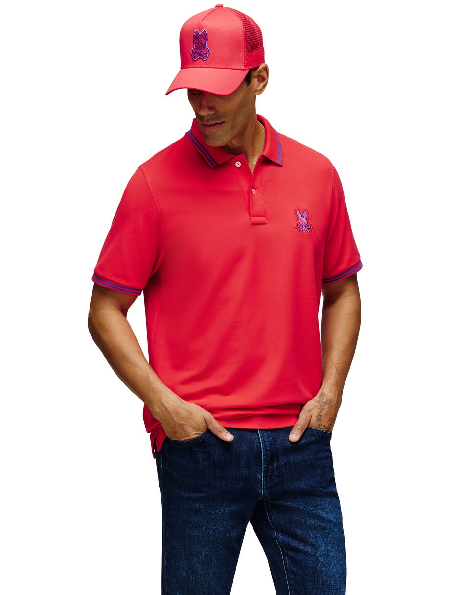 Playera tipo polo para hombre