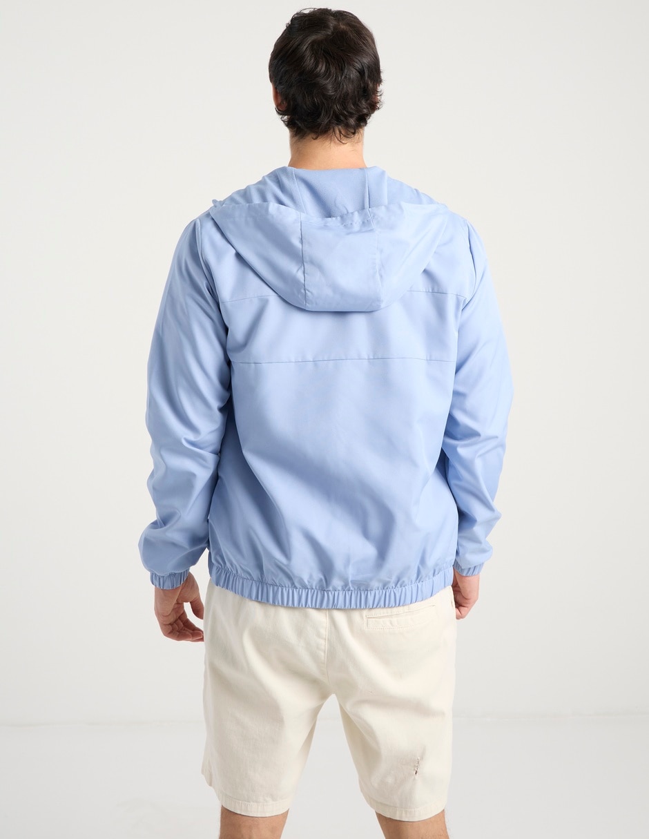 Chamarra bomber con bolsillos para hombre 6