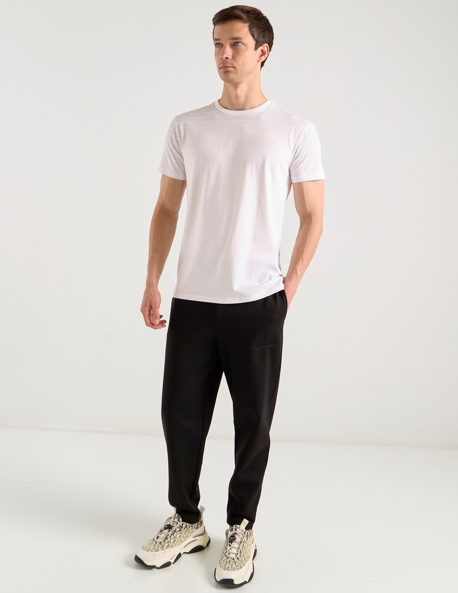 Playera cuello redondo para hombre 3