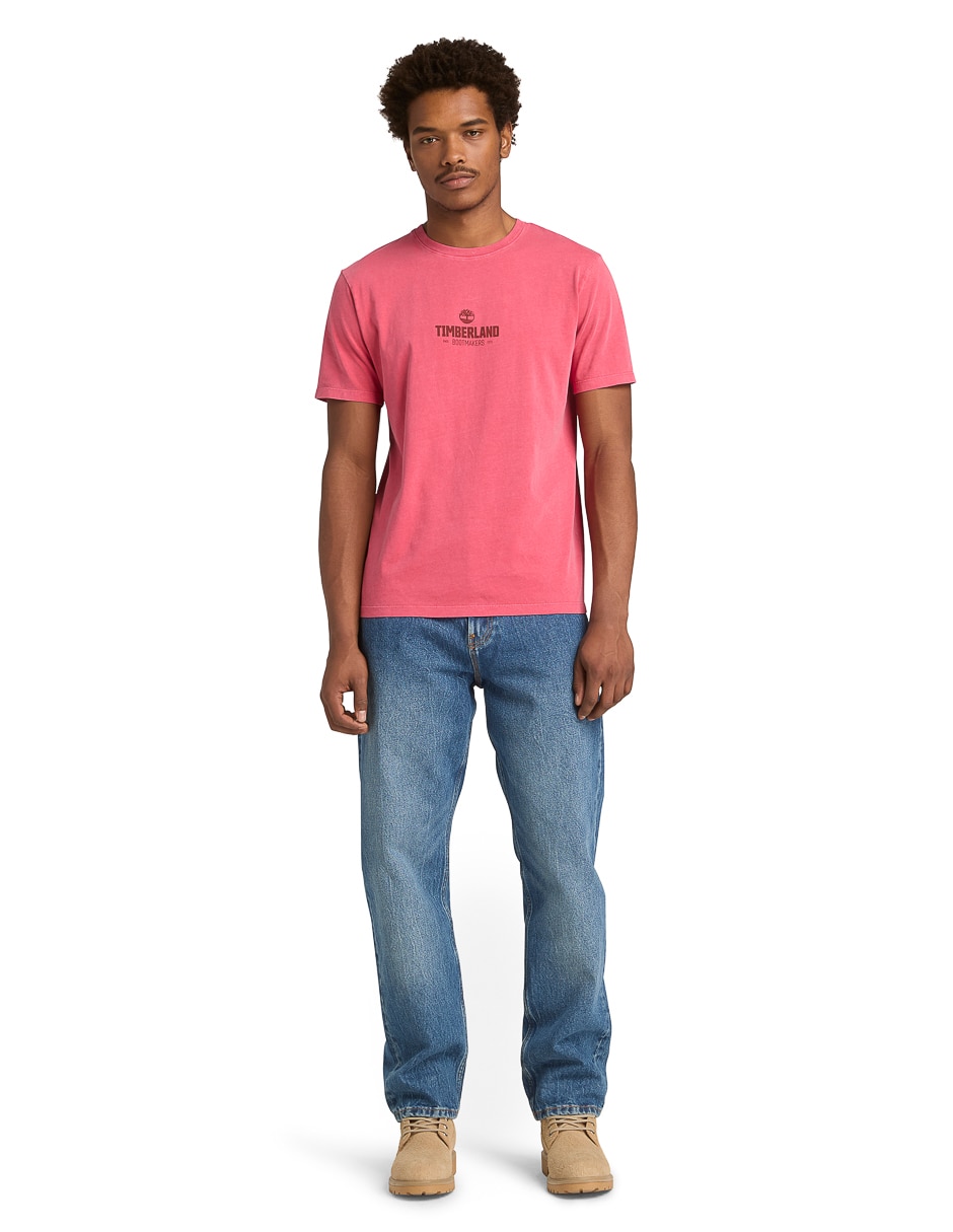 Playera Tee cuello redondo para hombre 3
