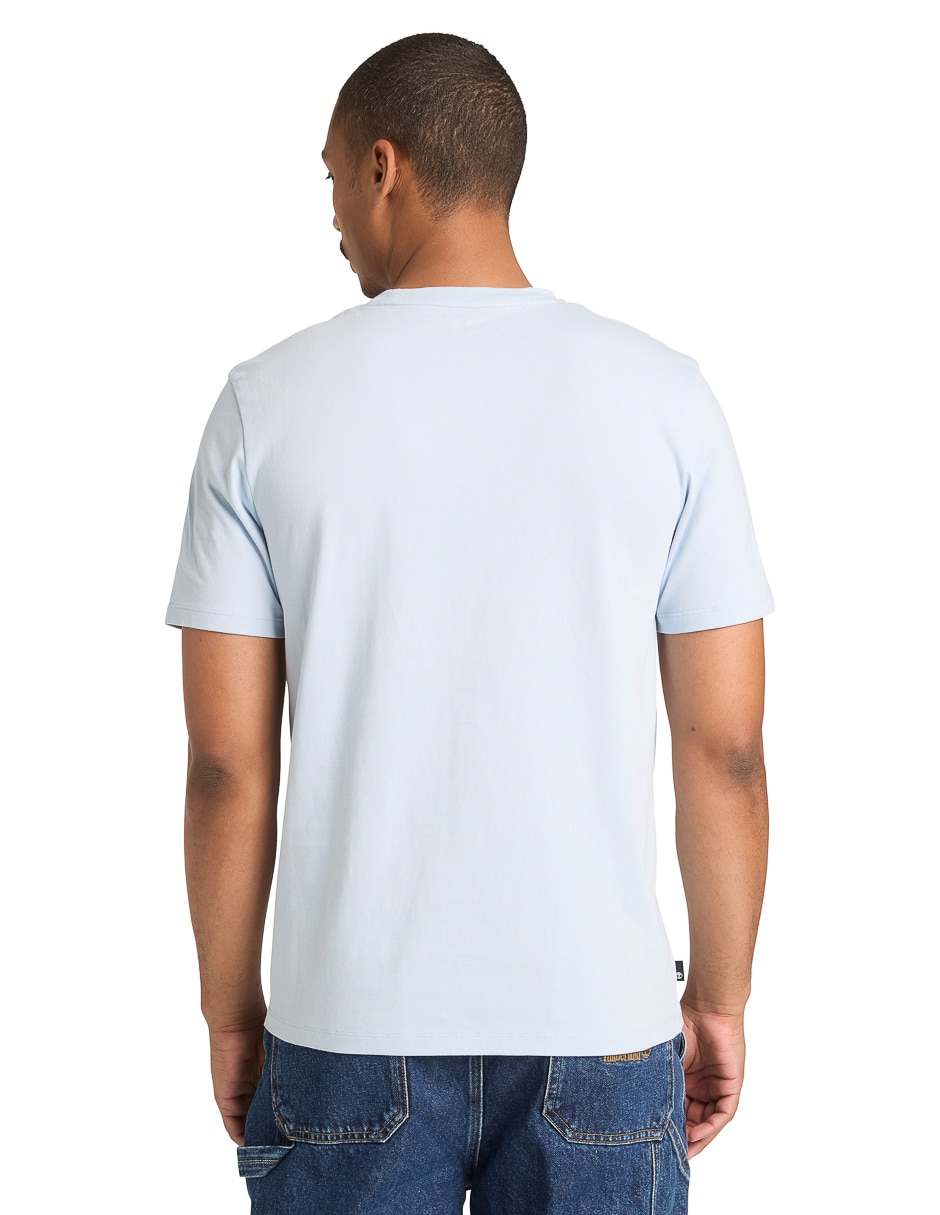 Playera tee cuello redondo para hombre 6