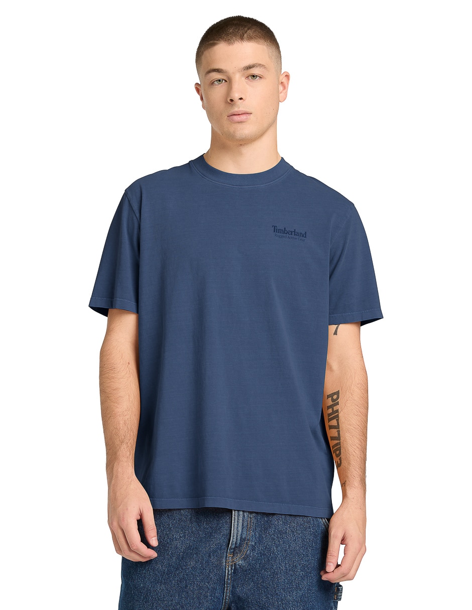 Playera cuello redondo para hombre