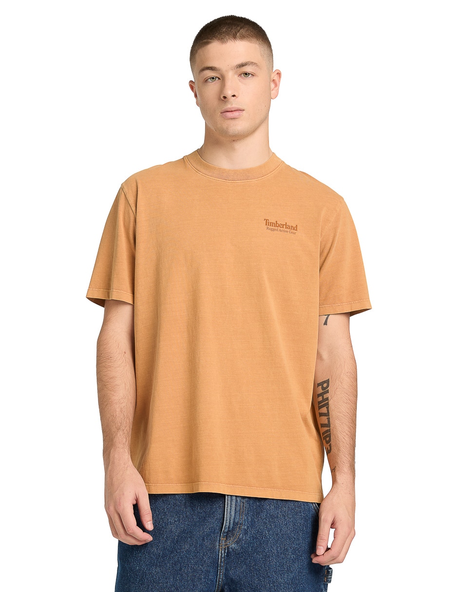Playera cuello redondo para hombre