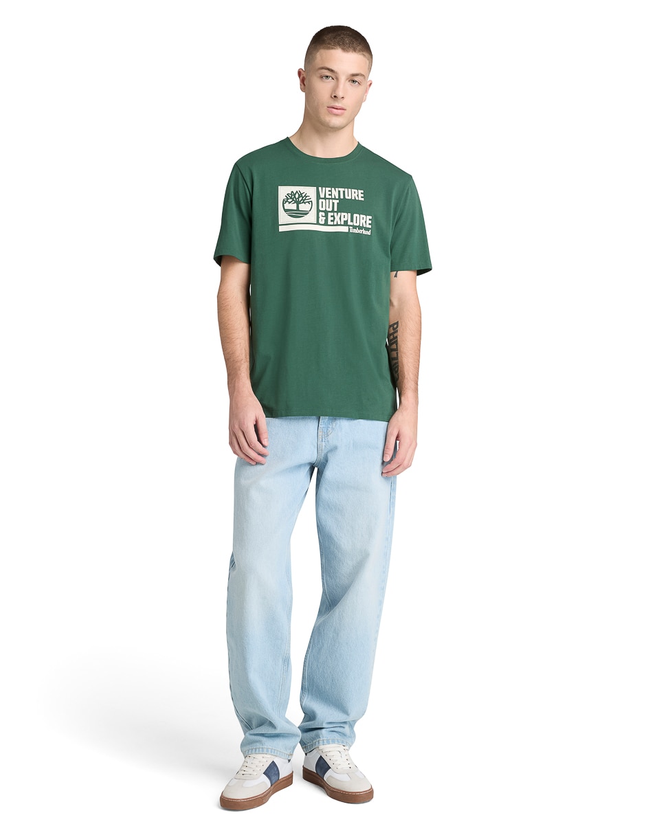 Playera cuello redondo para hombre 3
