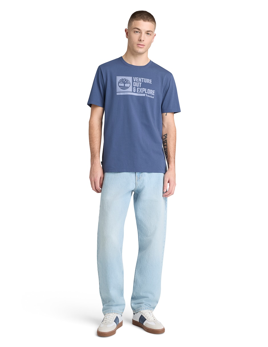 Playera cuello redondo para hombre 4