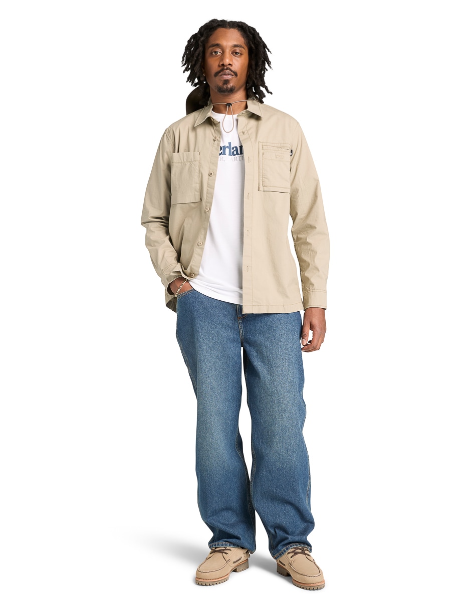 Playera Tee cuello redondo para hombre 4