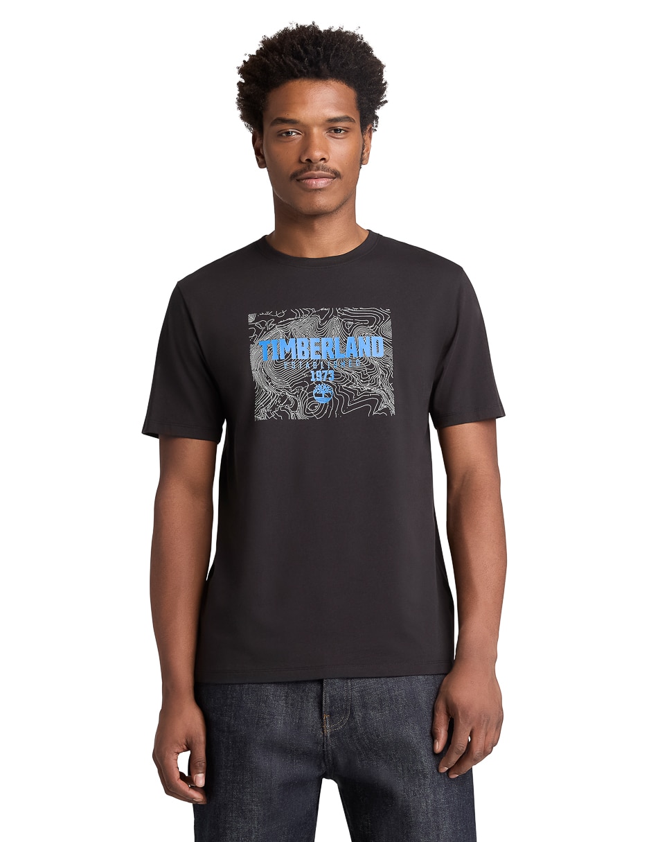 Playera cuello redondo para hombre