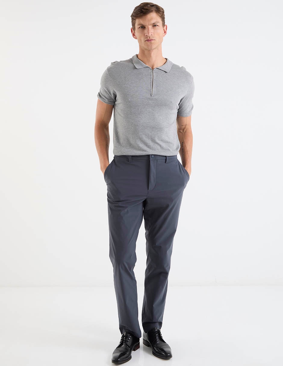 Pantalón business casual chino slim para hombre 2