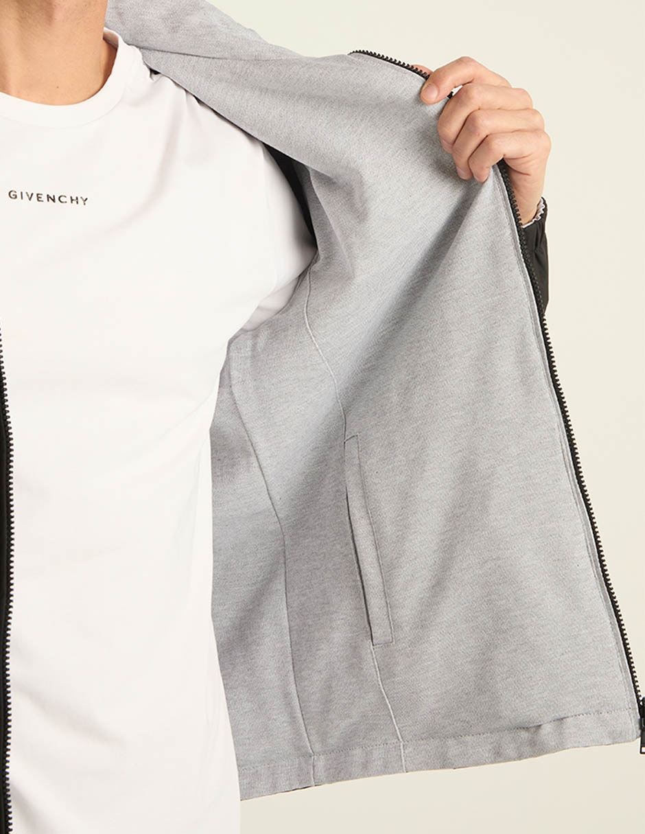 Chamarra bomber con bolsillos para hombre 4