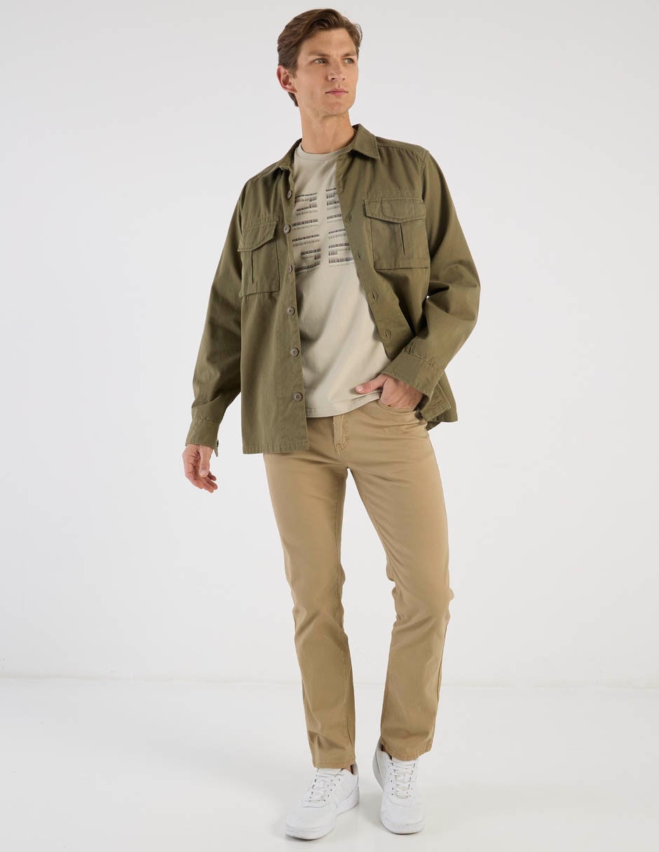 Playera playera cuello redondo para hombre 3