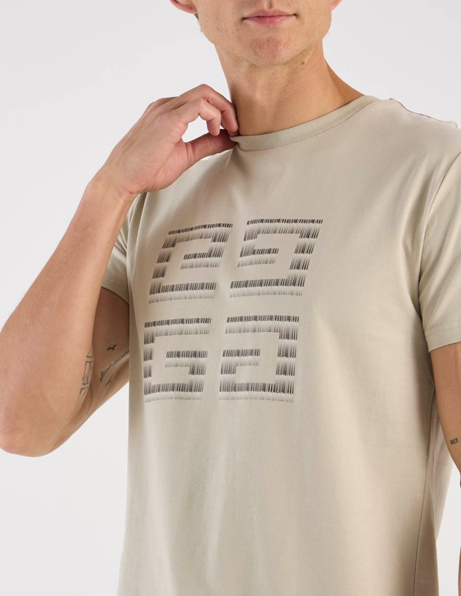 Playera playera cuello redondo para hombre 4