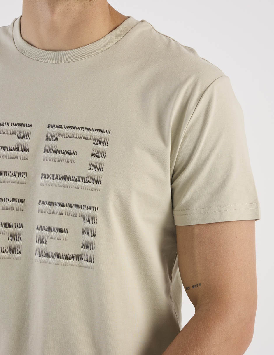 Playera playera cuello redondo para hombre 5