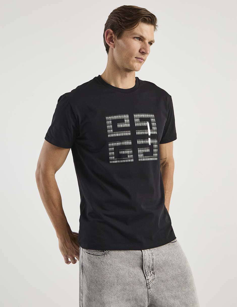 Playera cuello redondo para hombre