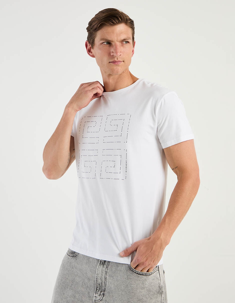 Playera cuello redondo para hombre