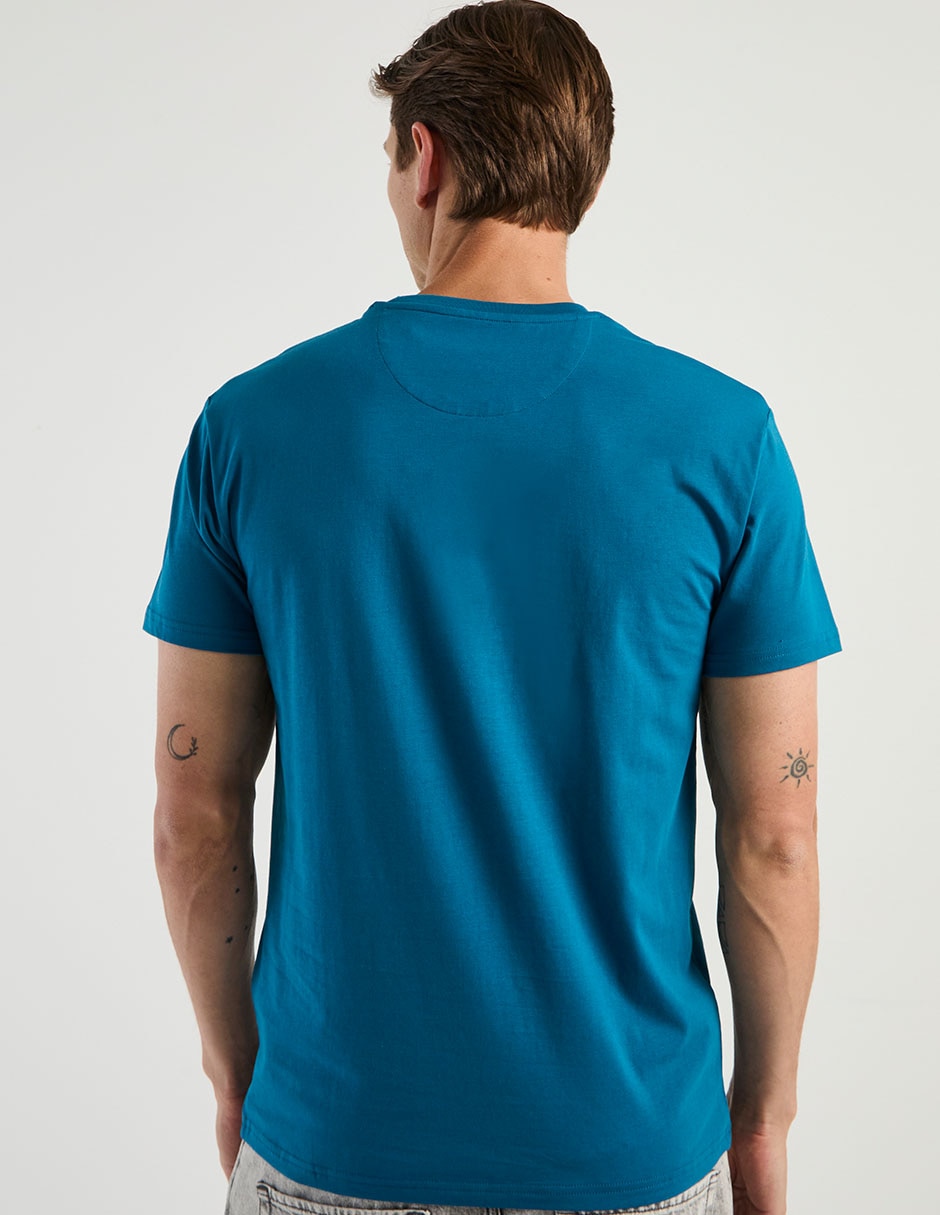 Playera cuello redondo para hombre 6