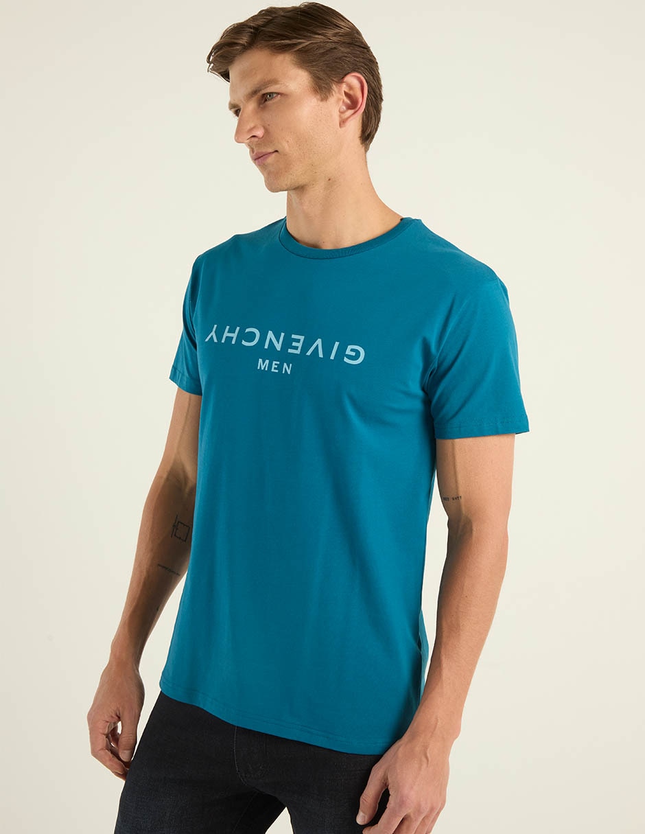 Playera cuello redondo para hombre 2