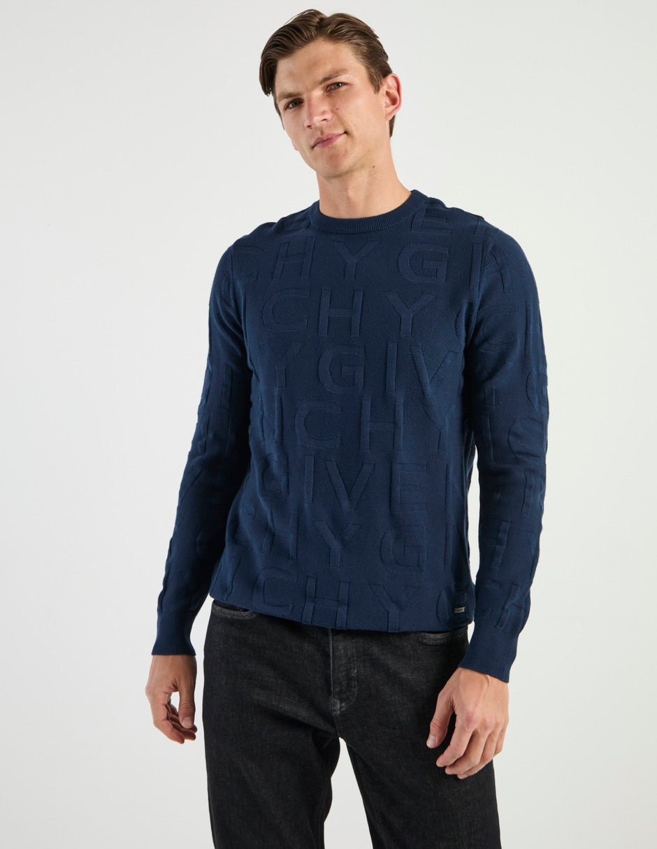 Suéter cuello redondo para hombre