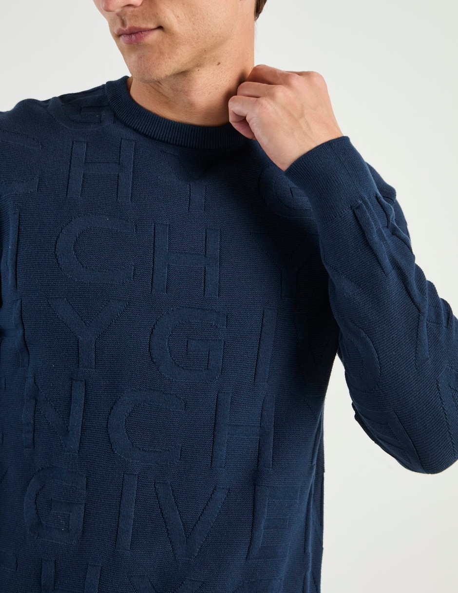 Suéter cuello redondo para hombre 4