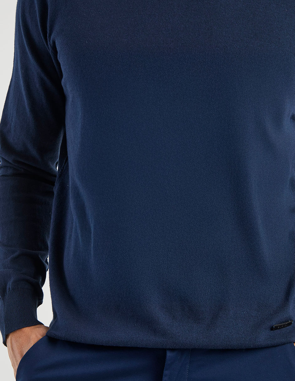 Suéter cuello redondo para hombre 4