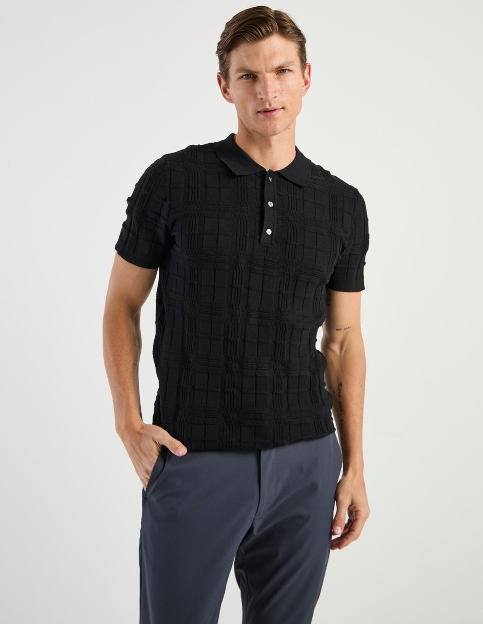 Playera tipo polo para hombre