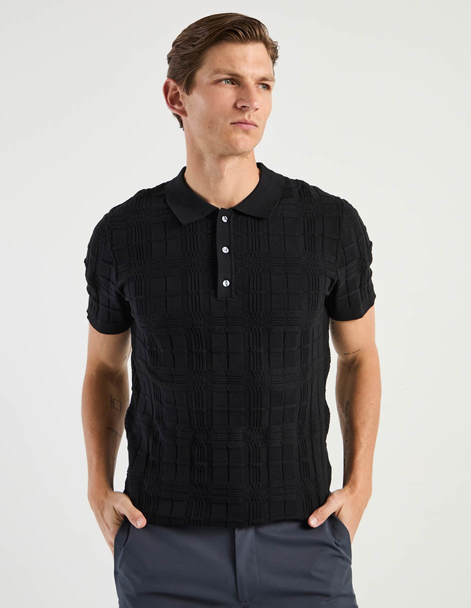 Playera tipo polo para hombre