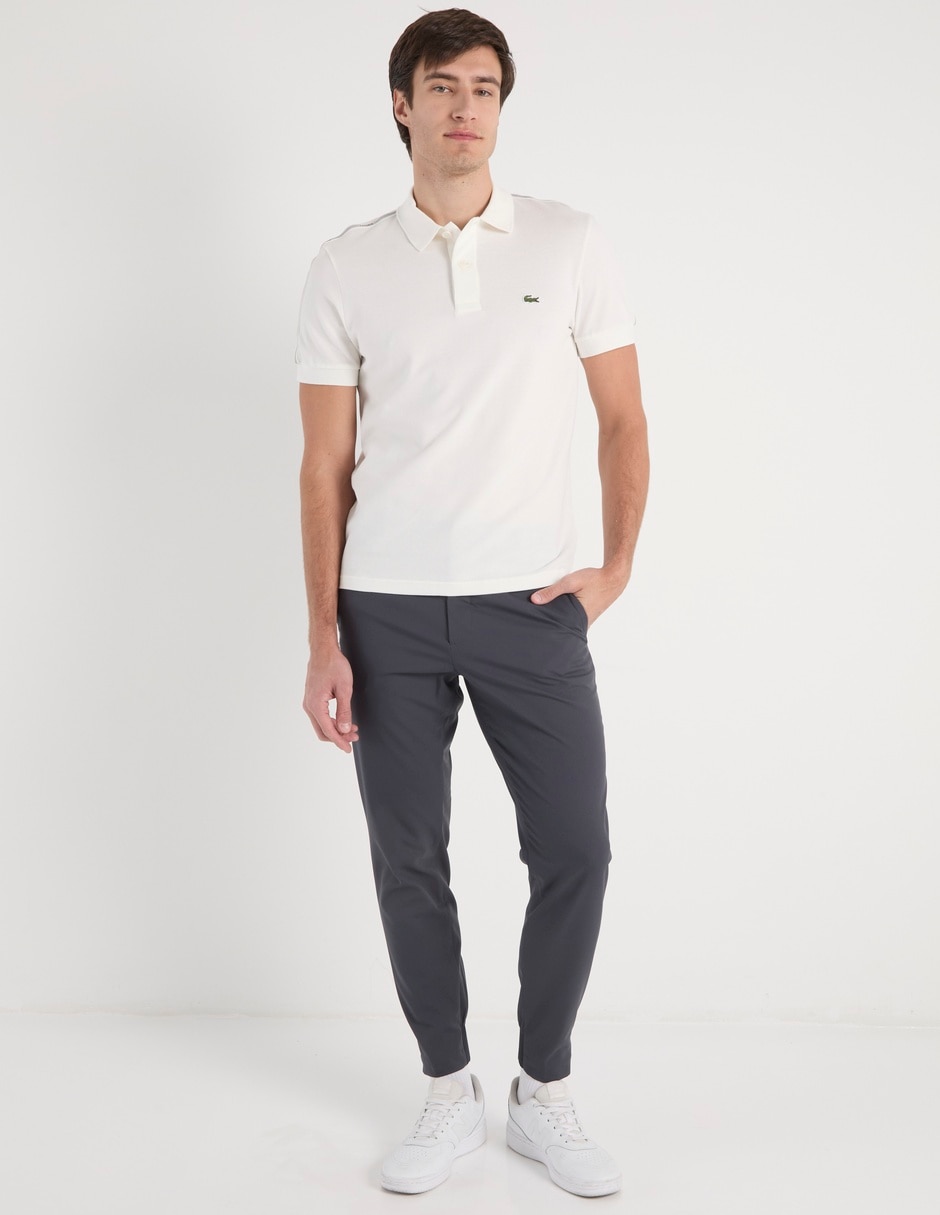 Pants skynny con botón para hombre 2