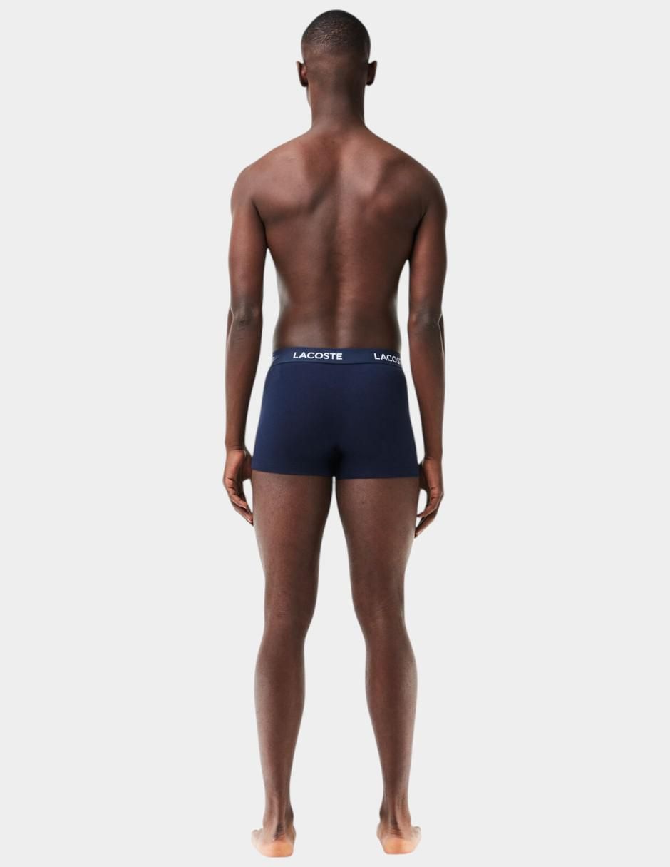 Set bóxer trunk de algodón para hombre 3 piezas 4