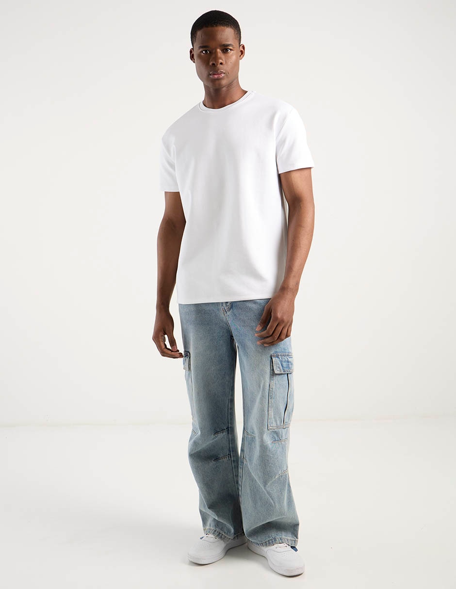 Playera cuello redondo para hombre 3