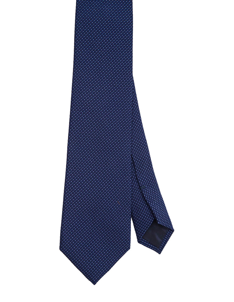 Corbata regular de seda para hombre