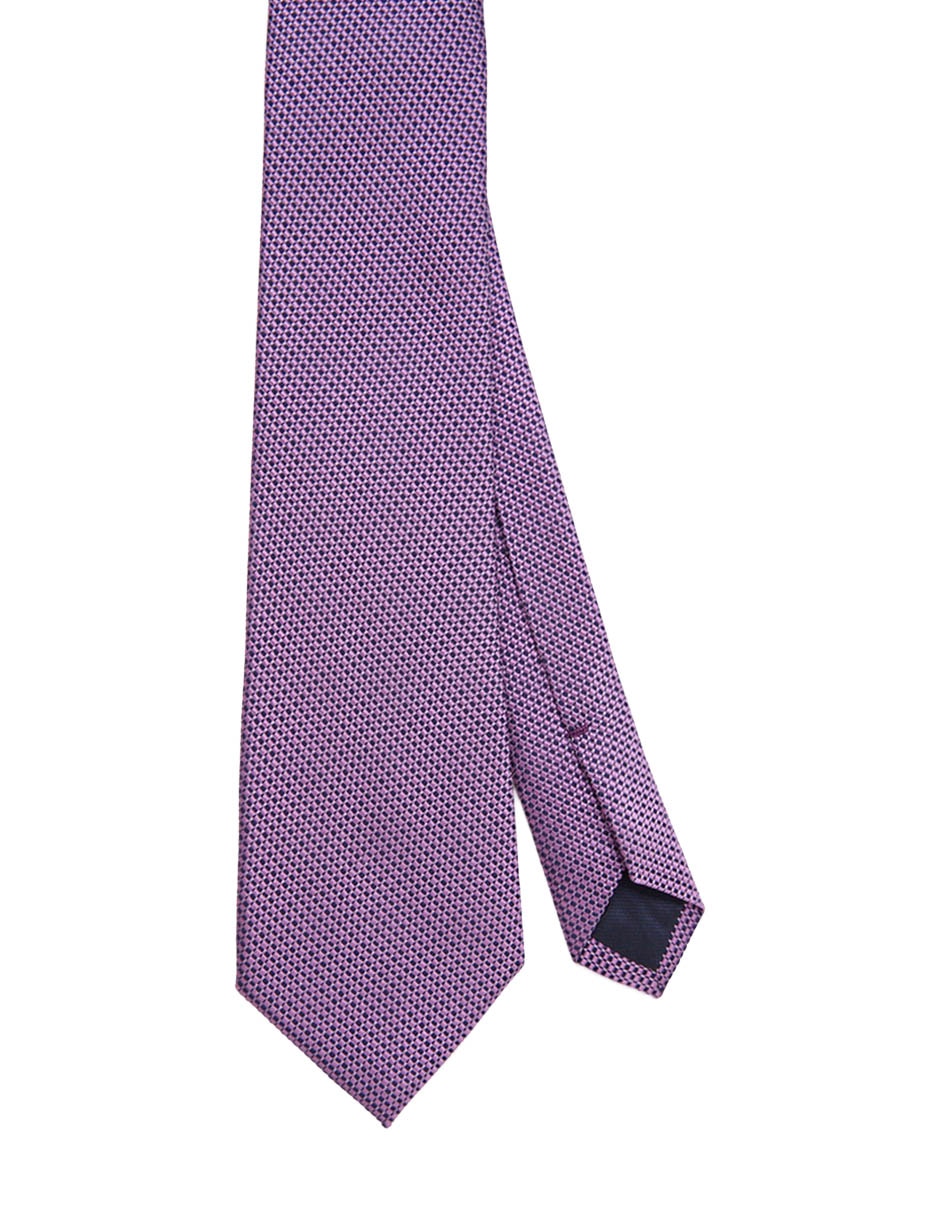 Corbata regular de seda para hombre