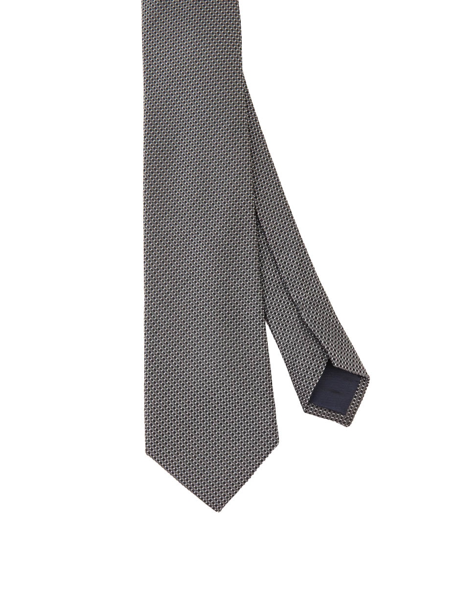 Corbata regular de seda para hombre