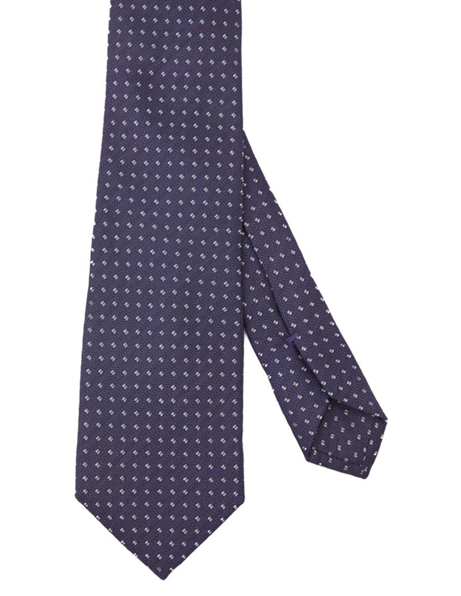 Corbata regular de seda para hombre
