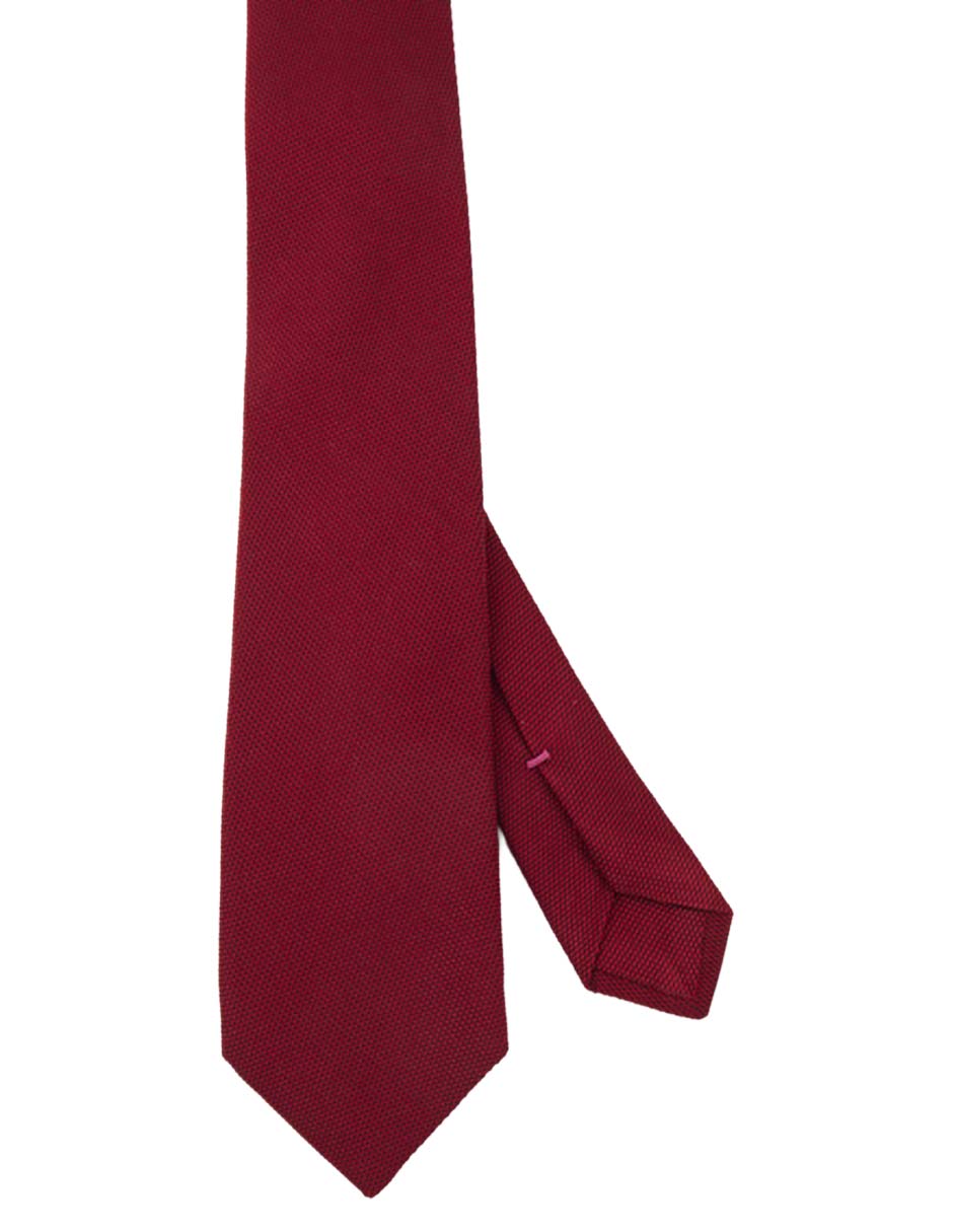 Corbata regular de seda para hombre