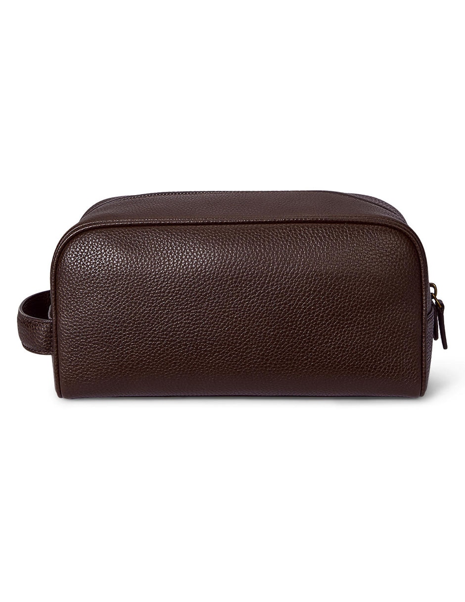 Bolsa neceser de piel bovino para hombre 3