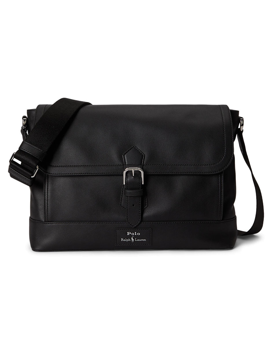 Bolsa messenger de piel para hombre